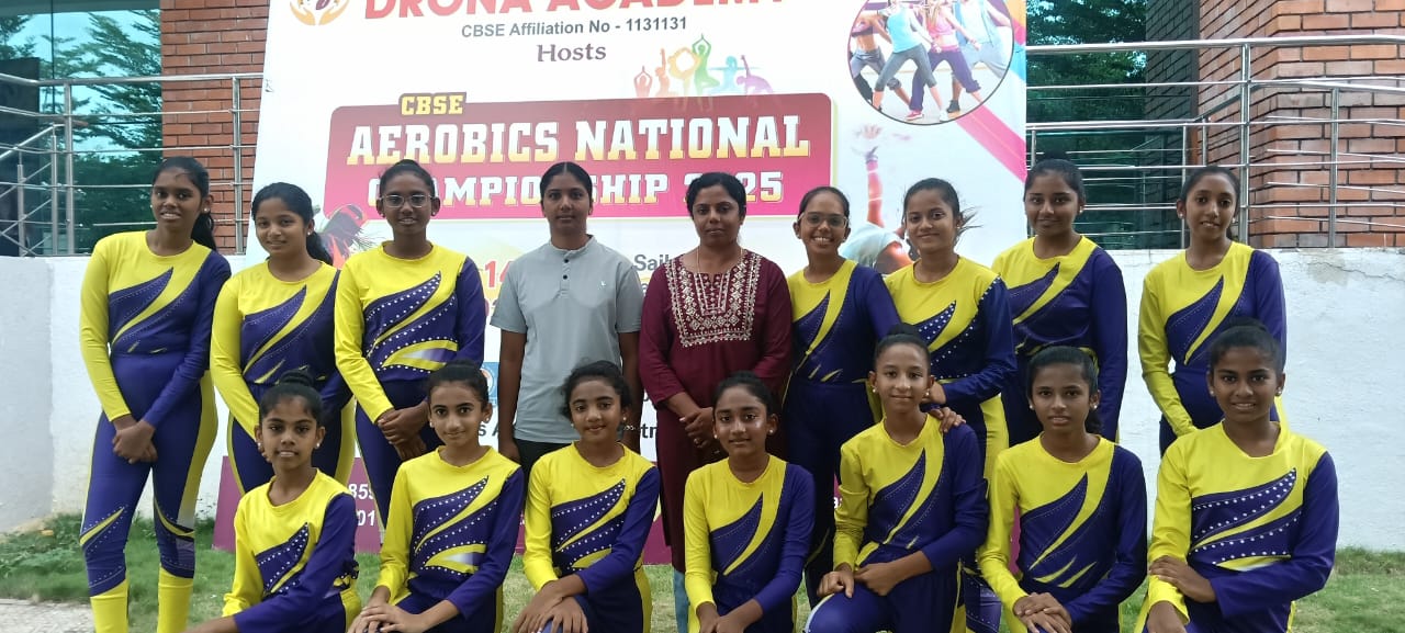 best kids aerobics class, competitive student training Erode, certified aerobics program Erode