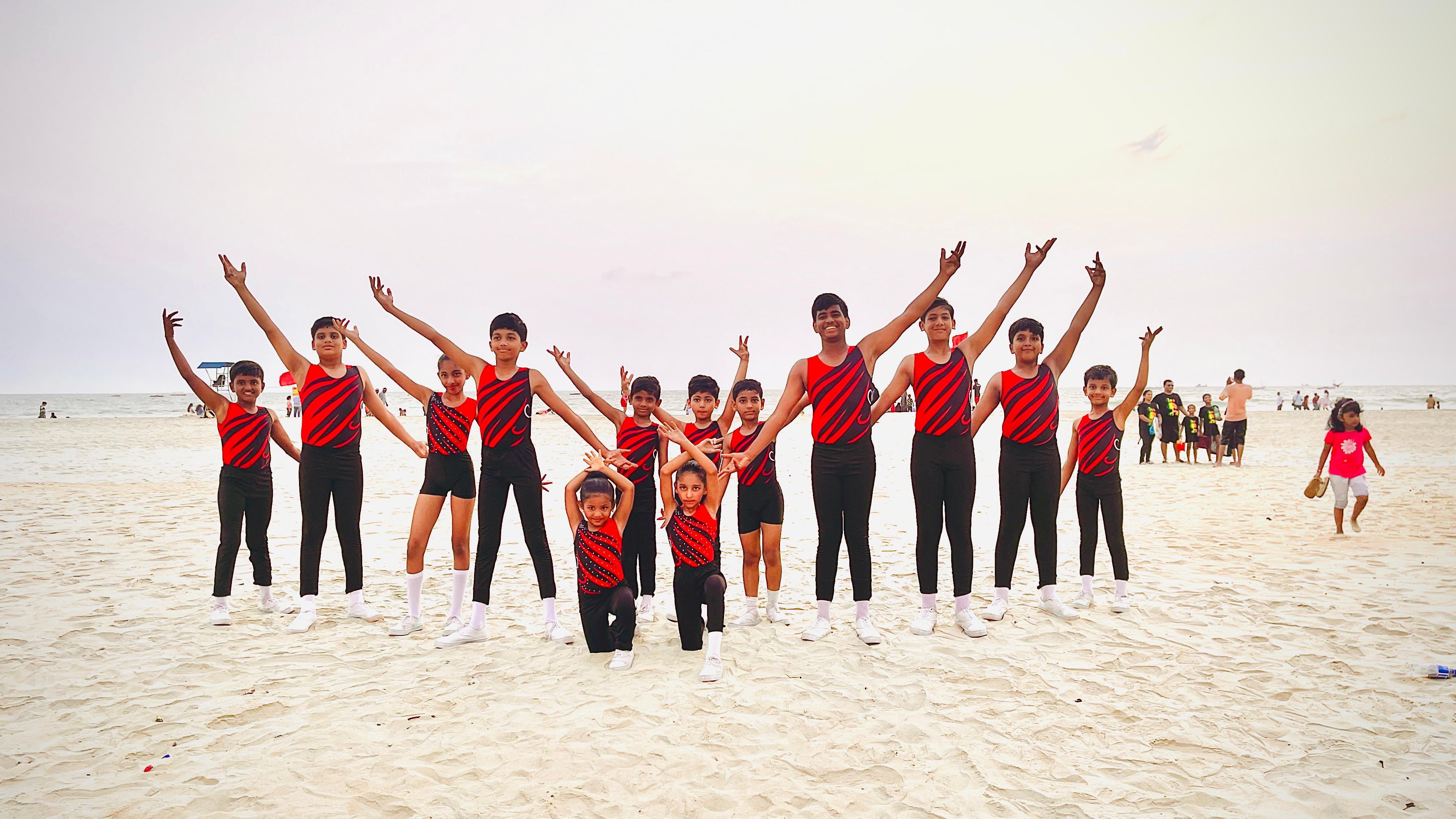 best student aerobics training Erode, professional fitness coaching, competitive gymnastics session Erode